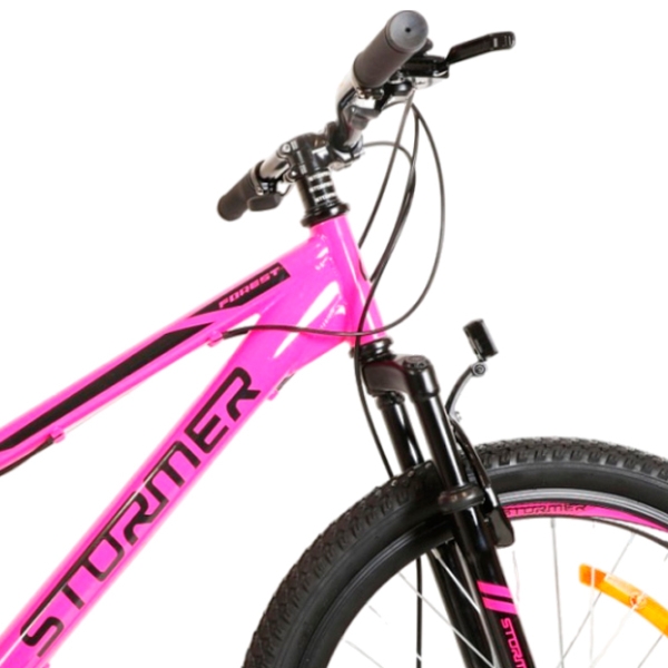 Велосипед Stormer Forest 24" 14" Розовый Черный Алюминий / Детский photo 4