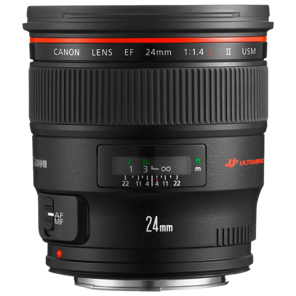 Объектив Canon EF 24 mm f/ 1.4 L II USM, Черный  photo 1