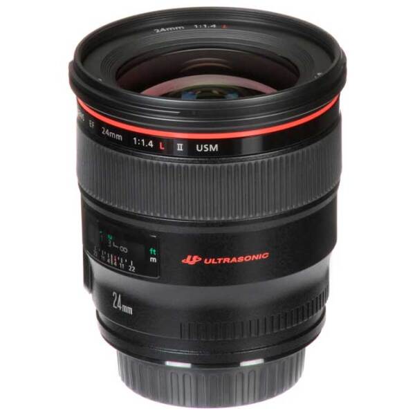 Объектив Canon EF 24 mm f/ 1.4 L II USM, Черный  photo 2