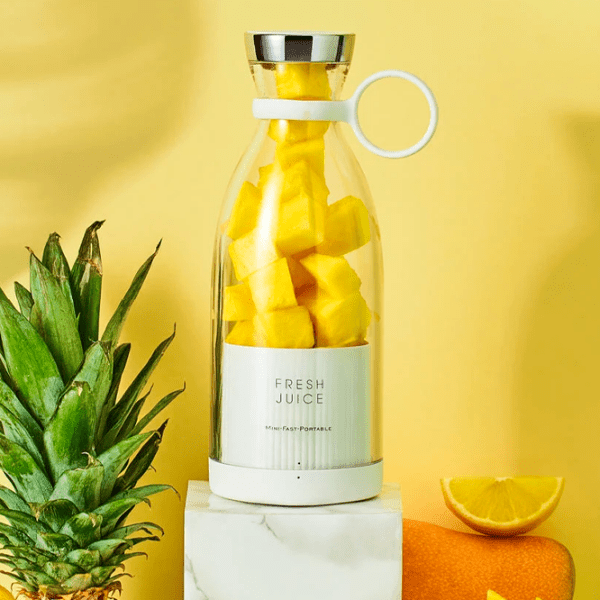 Blender portabil Fresh Juice Mini Fruit White  photo 2