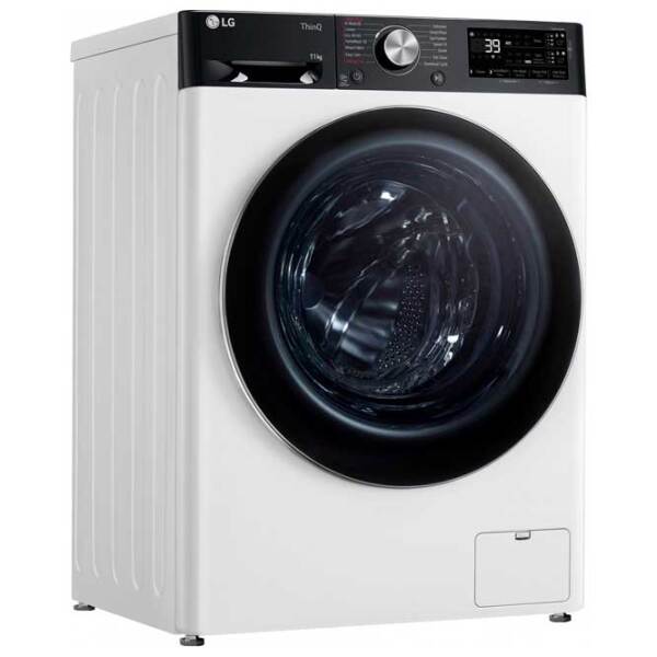 Mașină de spălat LG F4WR711S3HA White 11 kg, 1400 rpm, A photo 2