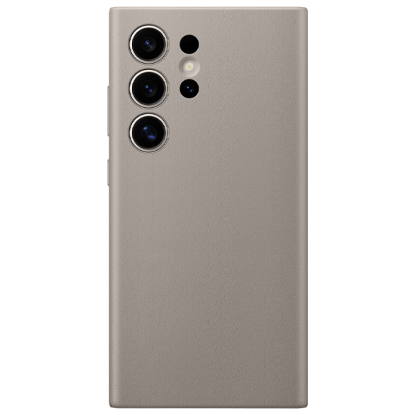 Husă pentru smartphone Samsung Galaxy S24 Ultra (GP-FPS928) Taupe Samsung, Piele ecologică , Back photo 1