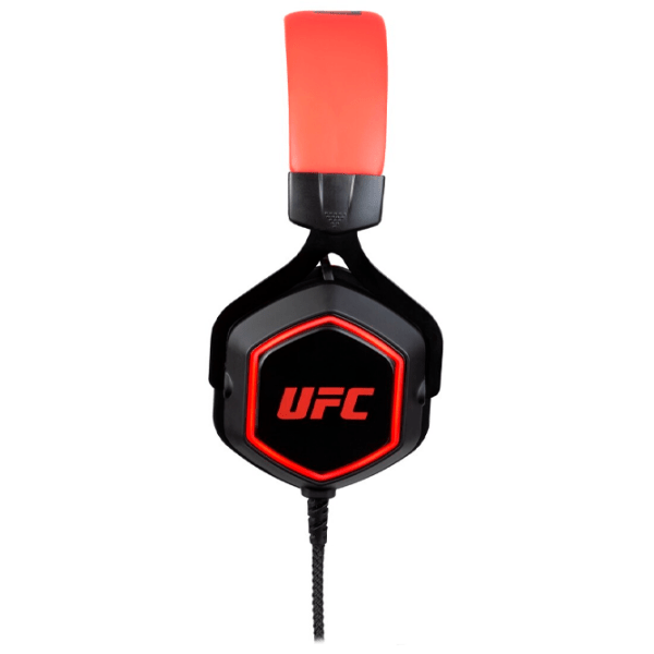 Căști Konix UFC Red Cu fir/ Gaming/ Over the ear photo 3