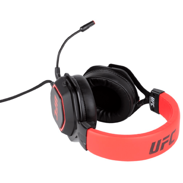 Căști Konix UFC Red Cu fir/ Gaming/ Over the ear photo 8