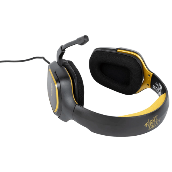 Căști Konix UFC Yellow Cu fir/ Gaming/ Over the ear photo 5