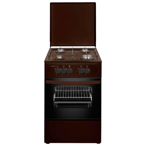 Aragaz Zanetti Z500EBR Brown Tipul plitei: Pe gaz, 50 l, Tipul cuptorului: Electric photo 1
