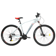 Bicicletă Crosser Shadow Original 29" 21" Gray Red Aluminiu / Pentru adulți