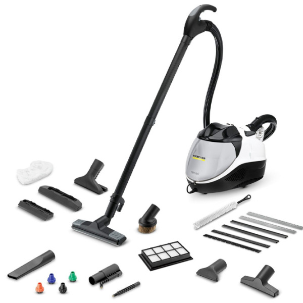 Curățitor cu aburi KARCHER SV 7 (1.439-490.0) White 2200 W, 15 g/ min, 0.45 l photo 5