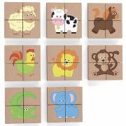 Puzzle magnetic VIGA Animale (50722) Numărul de piese: 32, V&acirc;rsta recomandată: 1.5+