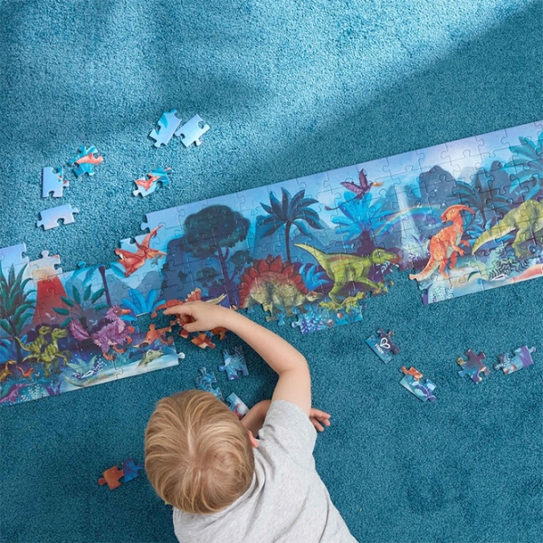 Puzzle Hape Динозавры (E1632 ) Количество деталей: 200, Рекомендуемый возраст: 6+ photo 4