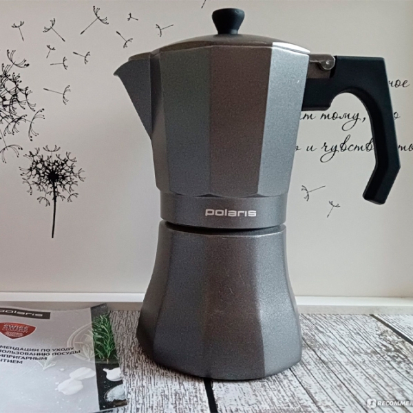 Cafetieră Polaris Graphit-9С
Gray 500 ml, Aluminiu photo 3