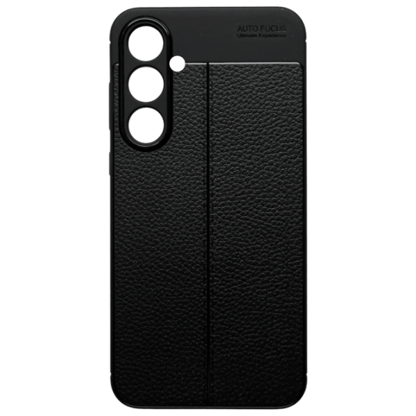 Чехол для смартфона Samsung Galaxy A55 (Leather) Черный EVO, ТПУ, Back photo 1