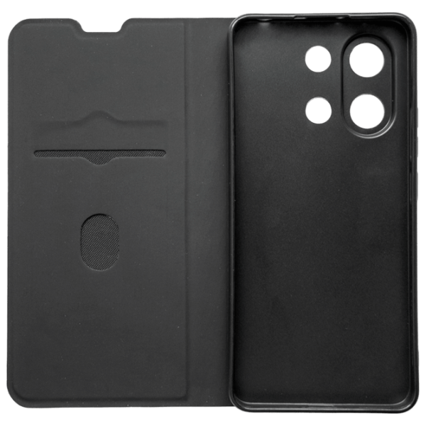 Чехол для смартфона Xiaomi Redmi Note 13 (Flip Cover) Черный EVO, Экокожа, Чехол книжка photo 2