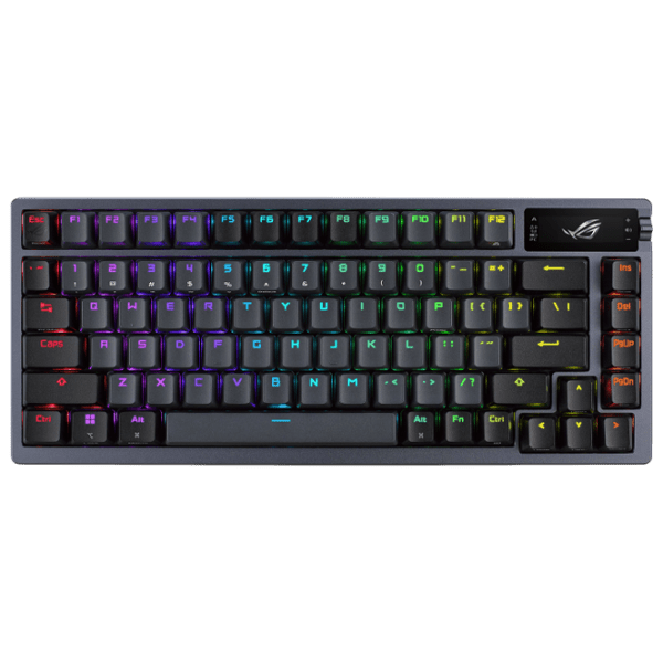 Tastatură Asus ROG Azoth TKL Black Gaming, Fără fir photo 1