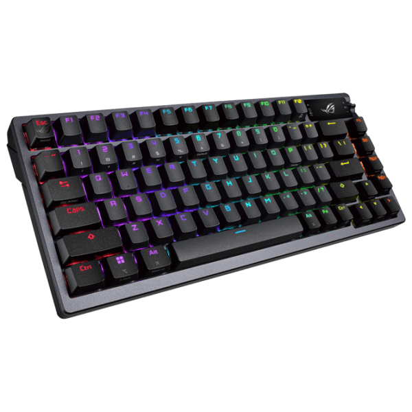 Tastatură Asus ROG Azoth TKL Black Gaming, Fără fir photo 3