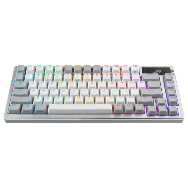 Tastatură Asus ROG Azoth TKL White Gaming, Fără fir photo 2