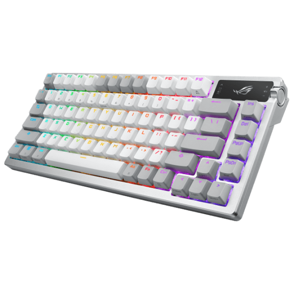 Tastatură Asus ROG Azoth TKL White Gaming, Fără fir photo 4
