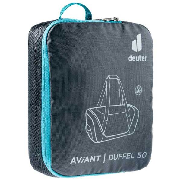 Geantă pentru călătorii Deuter Aviant Duffel 50 Black 50l   photo 5