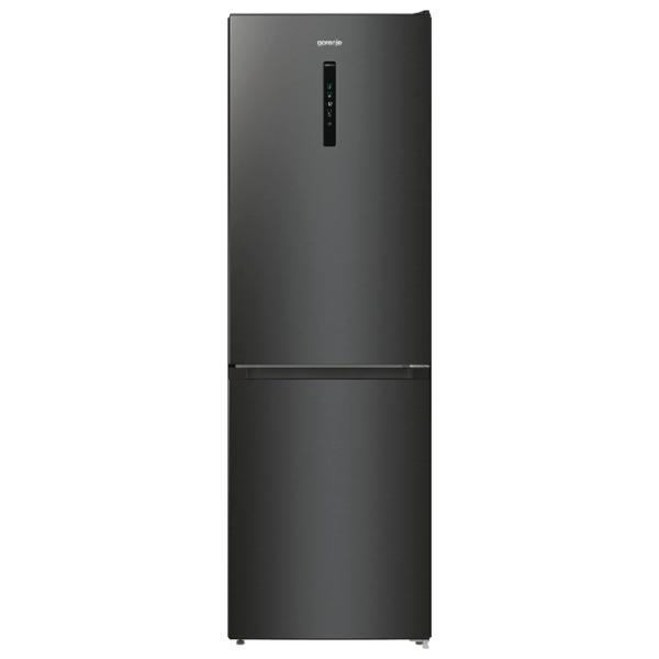 Frigider Gorenje NRK619EABXL4 Black 204l / No Frost, 96l / No Frost, E photo 1