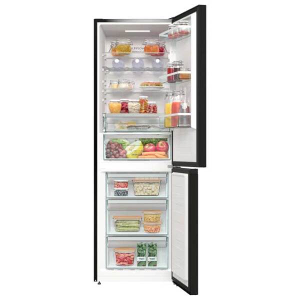 Frigider Gorenje NRK619EABXL4 Black 204l / No Frost, 96l / No Frost, E photo 4