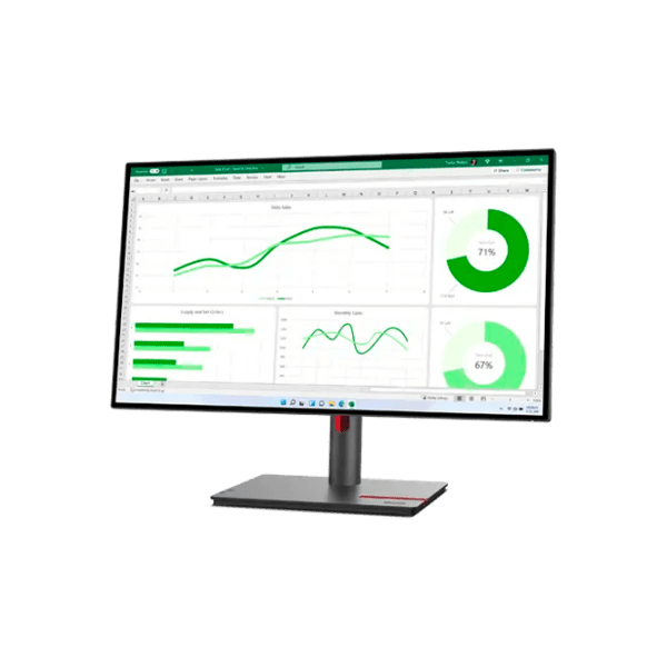 Монитор Lenovo ThinkVision P27q-30 Черный 27" 2K IPS WLED photo 4