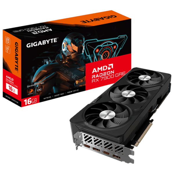 Видеокарта Gigabyte Radeon RX 7900 GRE GAMING OC 16 ГБ PCI Express x16 4.0 photo 6