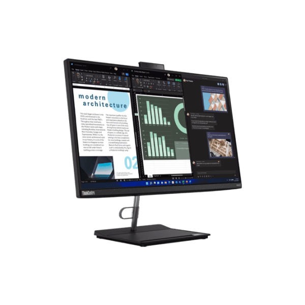 All-in-One PC Lenovo ThinkCentre Neo 30a Black 23.8" Full HD IPS Intel Core i5 12450H 16 GB 512 GB  photo 3
