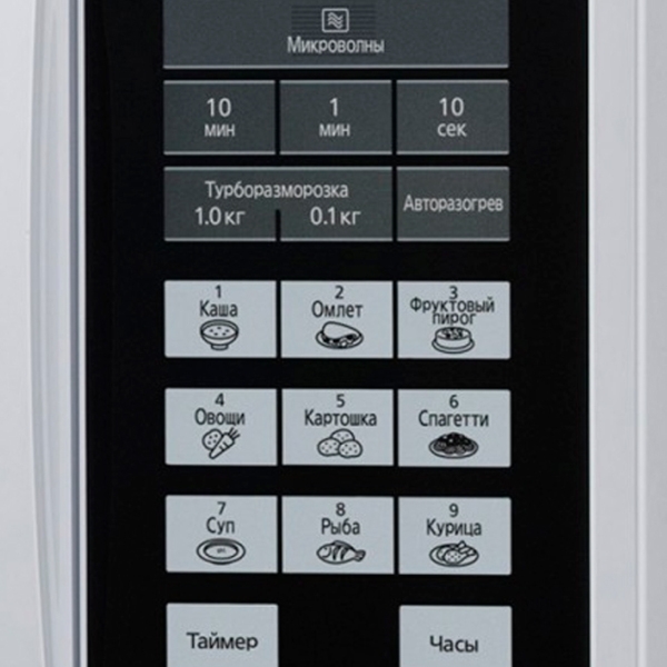 Cuptor cu microunde Panasonic NN-ST342MZPE Silver Solo, 25 l, 800 W photo 9