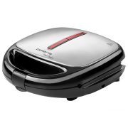Aparat pentru sandvișuri Polaris PST0105 Silver 850 W, Cantitatea de sandwich-uri: 