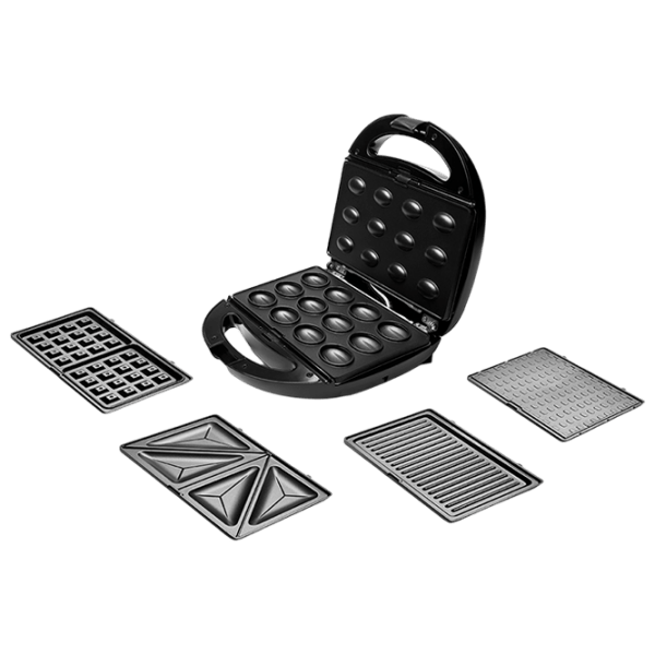 Aparat pentru sandvișuri Polaris PST0105 Silver 850 W, Cantitatea de sandwich-uri:  photo 6