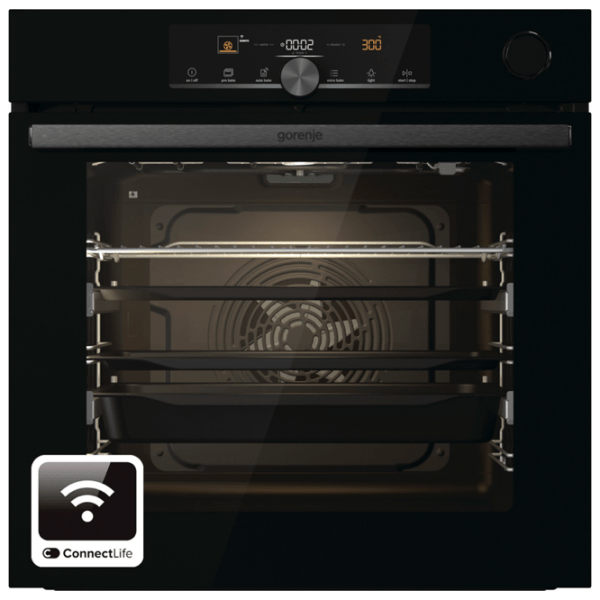 Cuptor încorporabil Gorenje BSA6747A04BGWI Black A+, 77 l photo 2