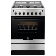 Aragaz Electrolux EKG61185OX Inox Tipul plitei: Pe gaz, 51 l, Tipul cuptorului: Pe gaz
