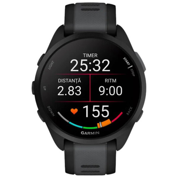 Умные часы Garmin Forerunner 165 Music Черный 1.2" | 30.4 мм | Прочное полимерное волокно/Силикон
| 010-02863-30 photo 2