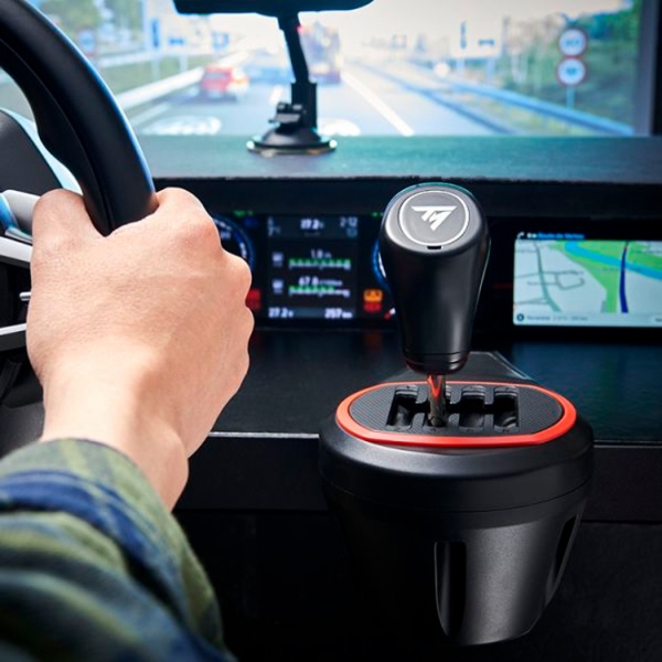 Schimbător de viteze Thrustmaster TH8S Shifter Add-On Black Cu fir / buttons photo 7