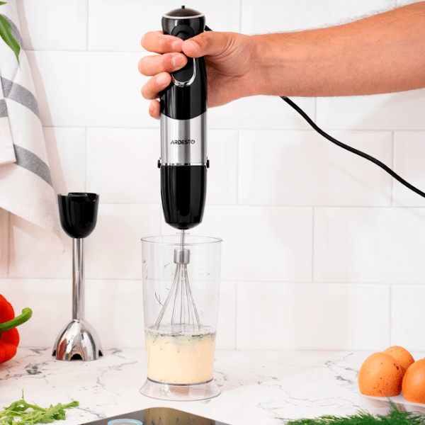 Blender de mână Ardesto HBK-800BR Black  photo 16
