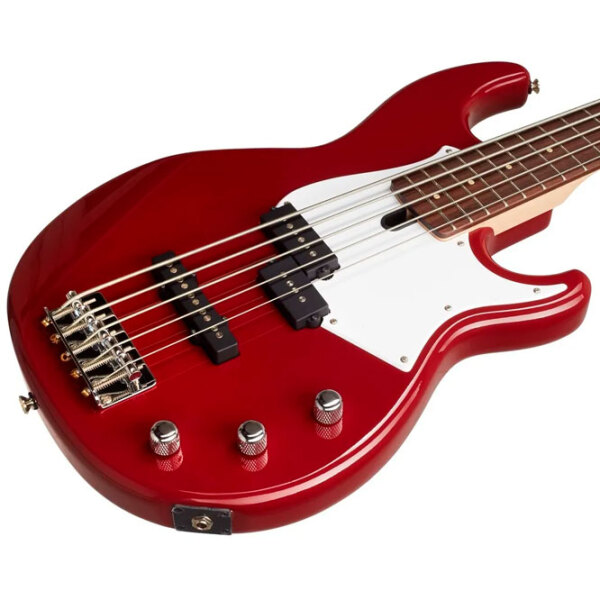 Chitară bas electrică Yamaha BB234 RBRRaspberry Red Stratocaster, 4/ 4 photo 3
