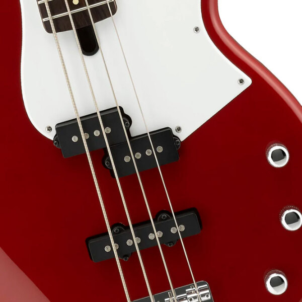 Chitară bas electrică Yamaha BB234 RBRRaspberry Red Stratocaster, 4/ 4 photo 5