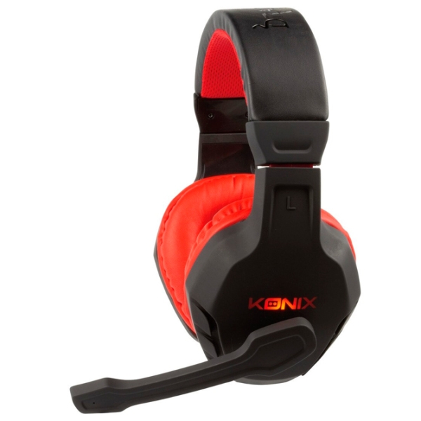 Căști Konix Drakkar Skald Black Cu fir/ Gaming/ Over the ear photo 2