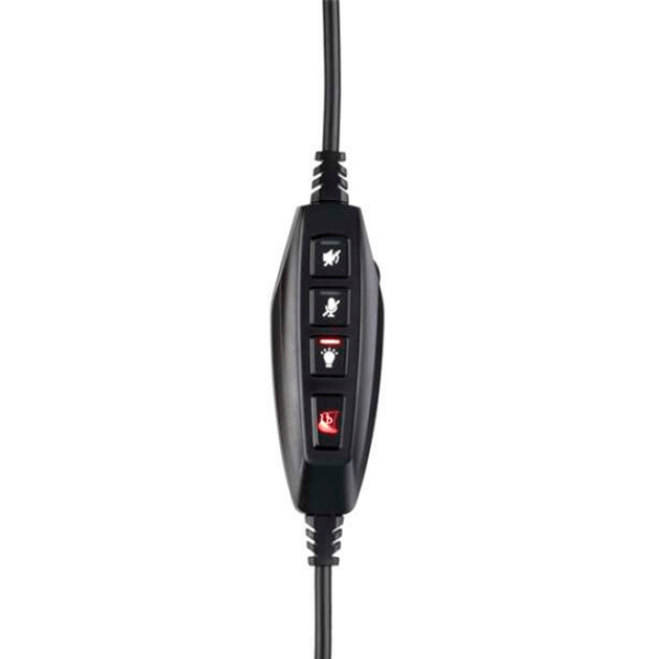 Căști Konix Drakkar Skyfighter One Black Cu fir/ Gaming/ Over the ear photo 5