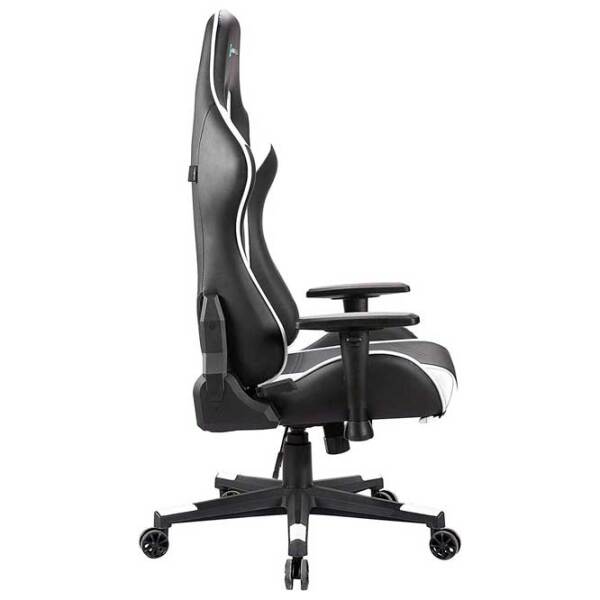 Scaun Gaming Newskill Kitsune 5608849 Black White  photo 4