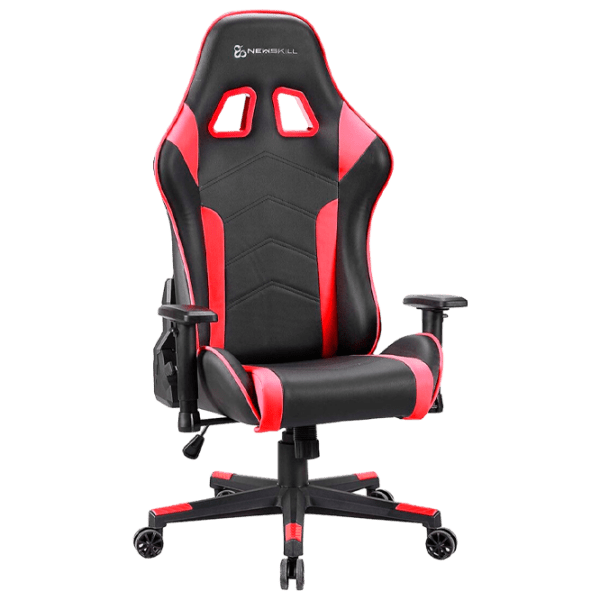 Scaun Gaming Newskill Kitsune 5608831 Black Red  photo 1