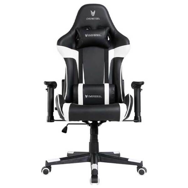 Scaun Gaming Oversteel Ultimet 5608858 Black White  photo 3