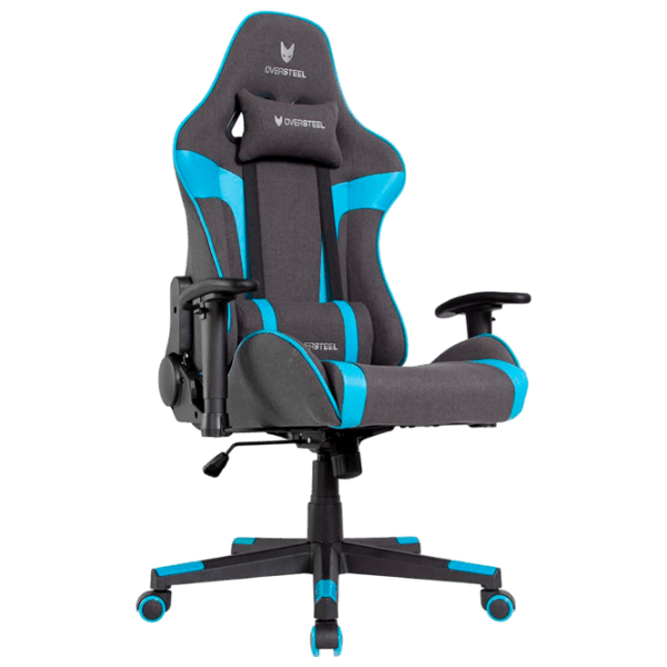 Scaun Gaming Oversteel Ultimet 5608827 Black Blue  photo 1