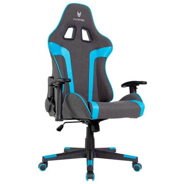 Scaun Gaming Oversteel Ultimet 5608827 Black Blue  photo 2