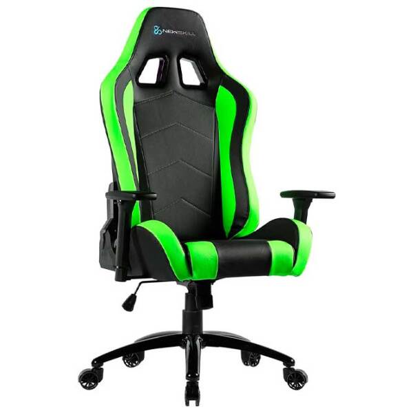 Scaun Gaming Newskill Takamikura 5608852 Black Green  photo 2