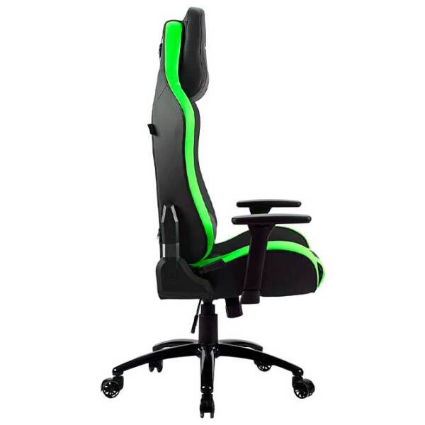 Scaun Gaming Newskill Takamikura 5608852 Black Green  photo 3