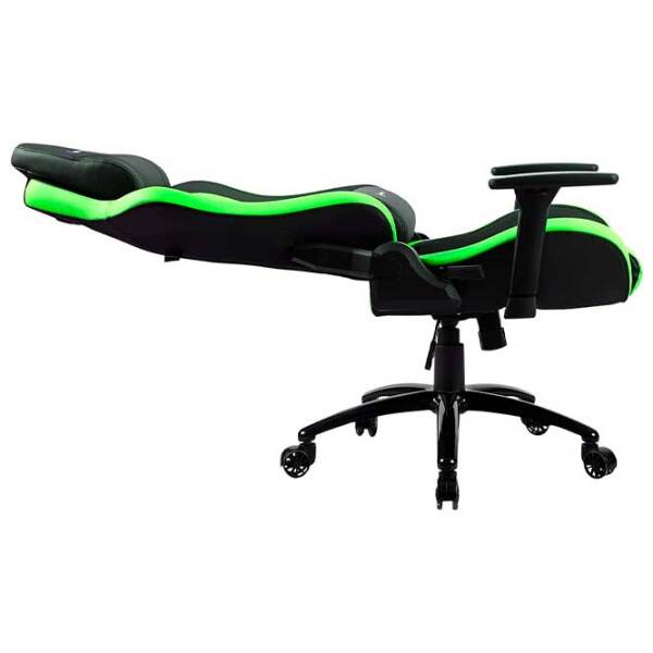 Scaun Gaming Newskill Takamikura 5608852 Black Green  photo 4