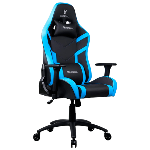 Игровое кресло Oversteel Diamond 5608806 Черный Синий  photo 1