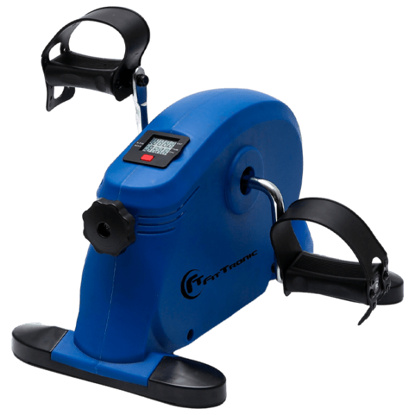Bicicletă fitness FitTronic P1000B Black Blue Orizontală, 100 kg photo 1