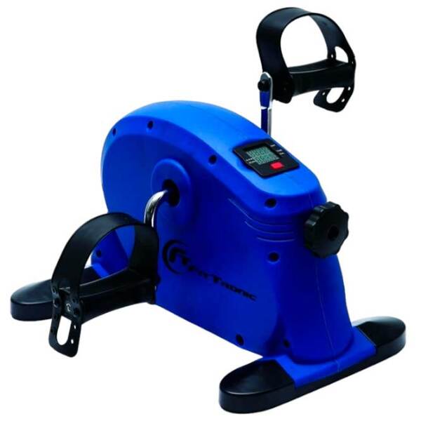 Bicicletă fitness FitTronic P1000B Black Blue Orizontală, 100 kg photo 3